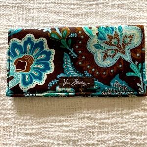 Vera Bradley Java Blue Checkbook Holder